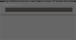 Desktop Screenshot of marchantpapermemories.com